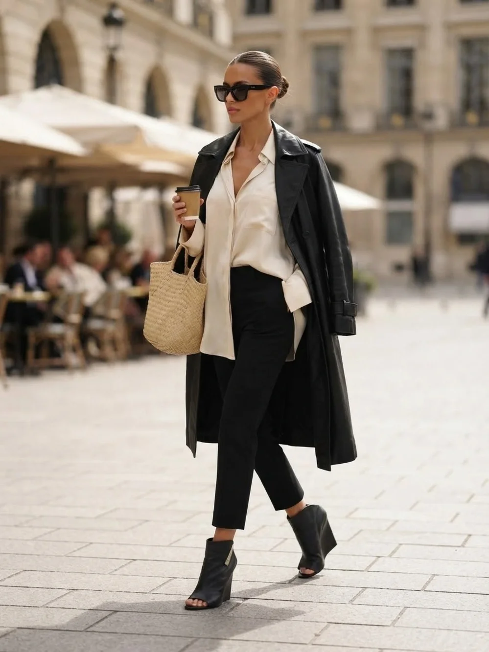 Balenciaga Peep-Toe SlingBack W